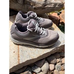 Brooks Addiction Walker Suede Womens Mauve Purple Walking Shoes  8.5 B